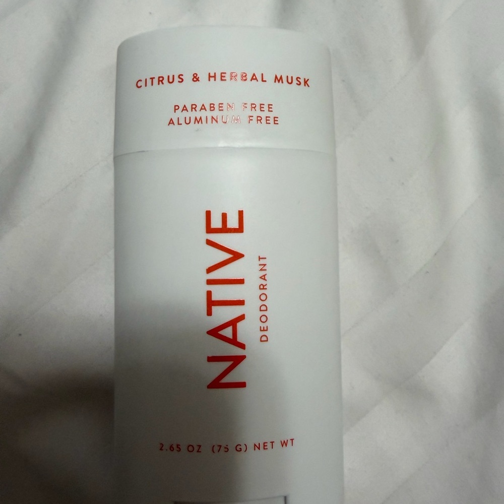 Native Deodorant with Red Label